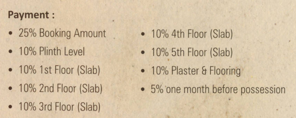 Images for Payment Plan of Nandi Prakruti Home Payment Plan