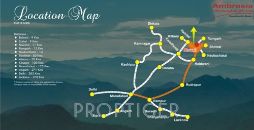 ambrosia-infraheight-pvt-ltd fruit-valley-apartment Location Plan