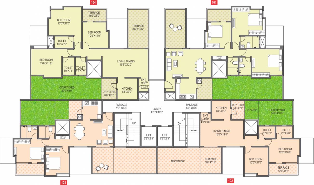 Images for Cluster Plan of Paranjape Azure A C D E And F