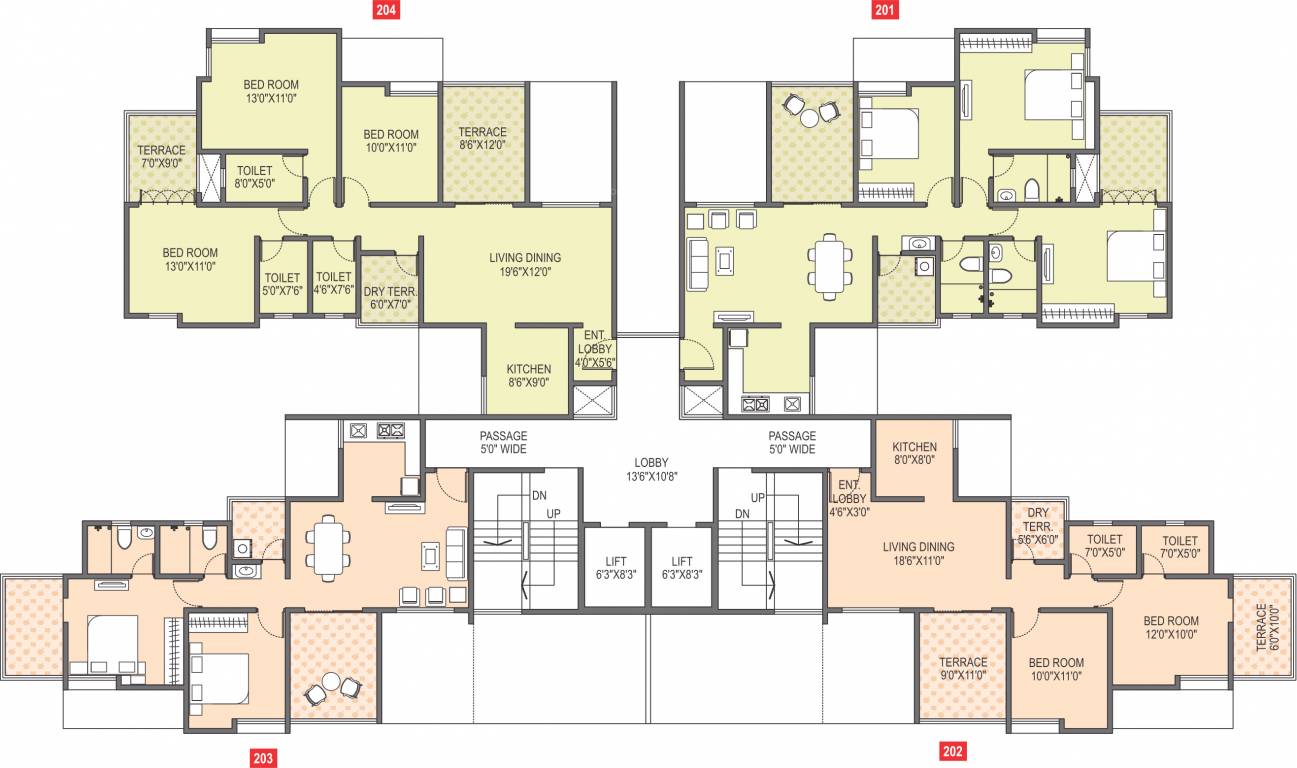 Images for Cluster Plan of Paranjape Azure A C D E And F