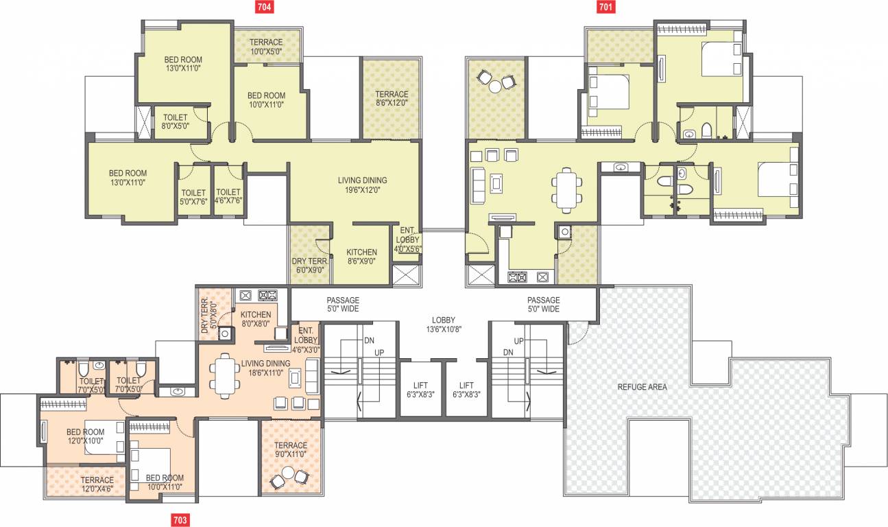 Images for Cluster Plan of Paranjape Azure A C D E And F