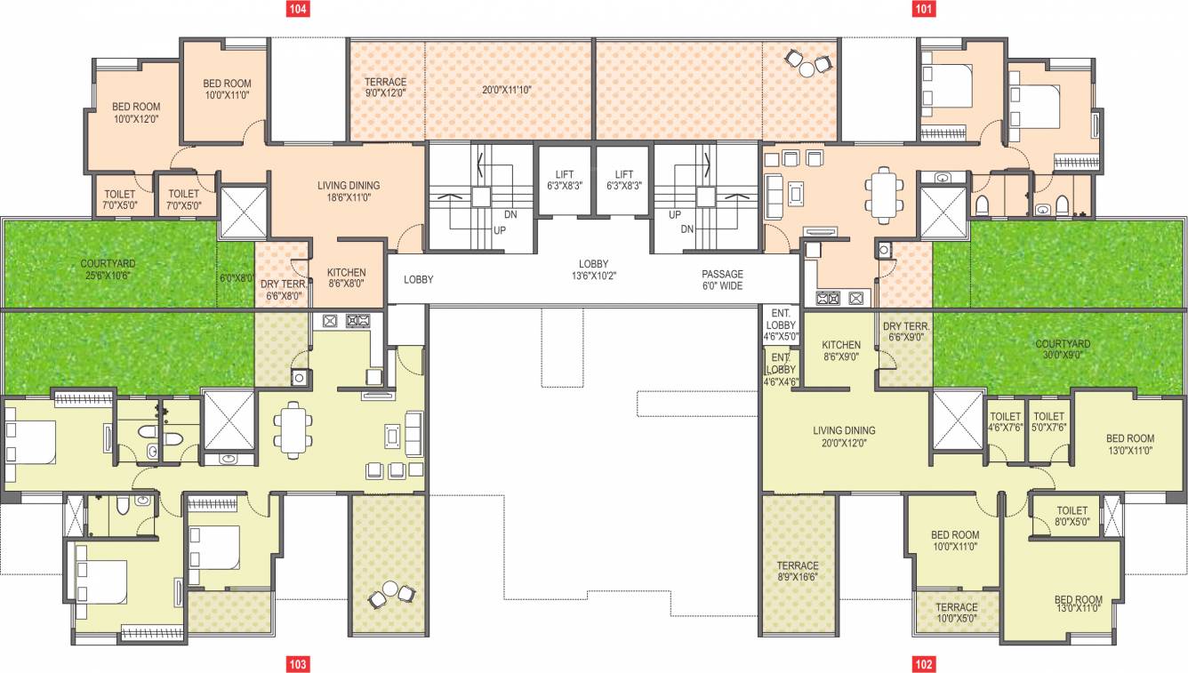 Images for Cluster Plan of Paranjape Azure A C D E And F