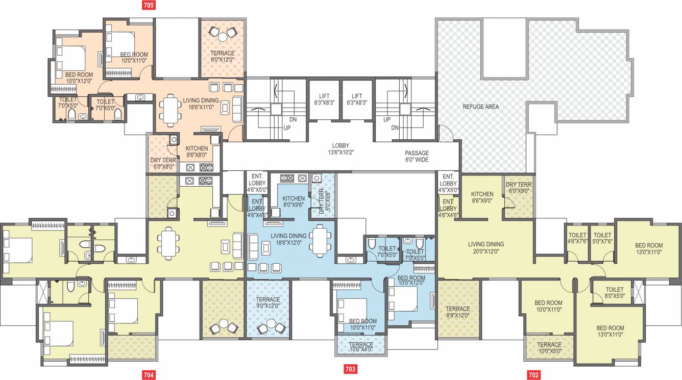 Images for Cluster Plan of Paranjape Azure A C D E And F