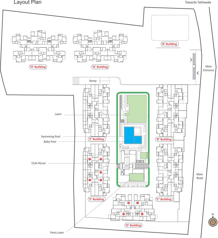 azure a c d e and f Images for Layout Plan of Paranjape Azure A C D E And F