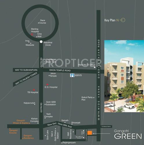 Images for Location Plan of Mahendra Gangotri Greens