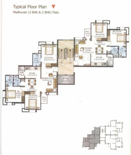 Images for Cluster Plan of Neptune Shreeji Residency