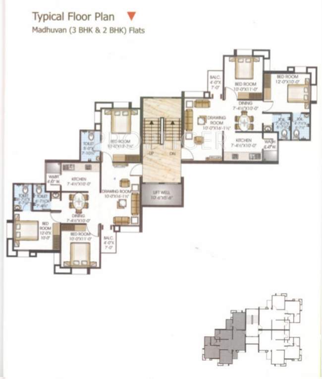 Images for Cluster Plan of Neptune Shreeji Residency