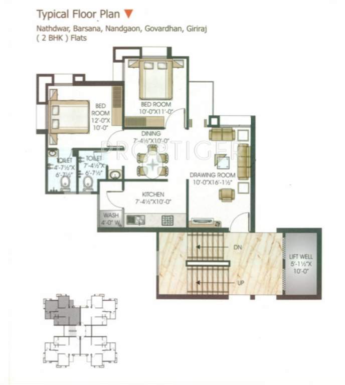 Images for Cluster Plan of Neptune Shreeji Residency