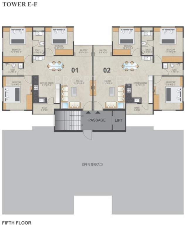 Images for Cluster Plan of Aries Empyrean Courtyard