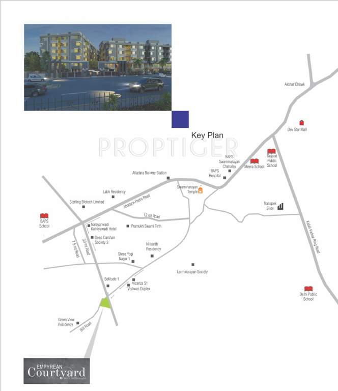 Images for Location Plan of Aries Empyrean Courtyard