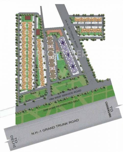 Images for Site Plan of TDI Espania Floors