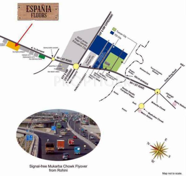 Images for Location Plan of TDI Espania Floors