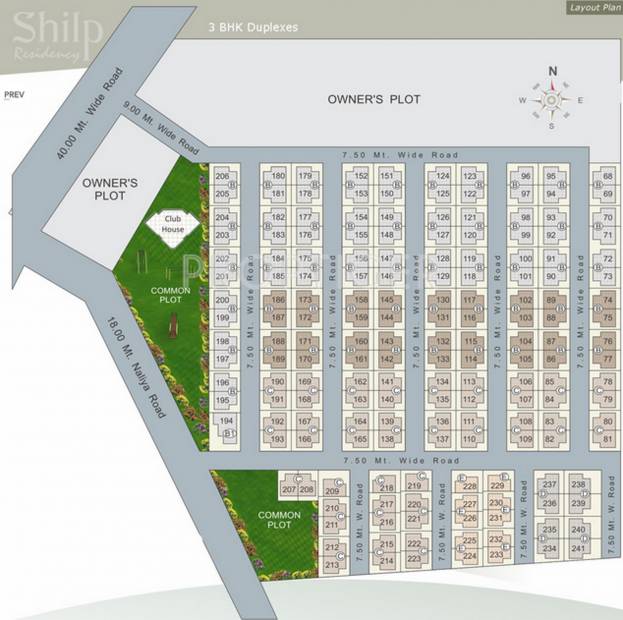 Images for Layout Plan of Shilp Group and Shailesh Enterprise Shilp Residency