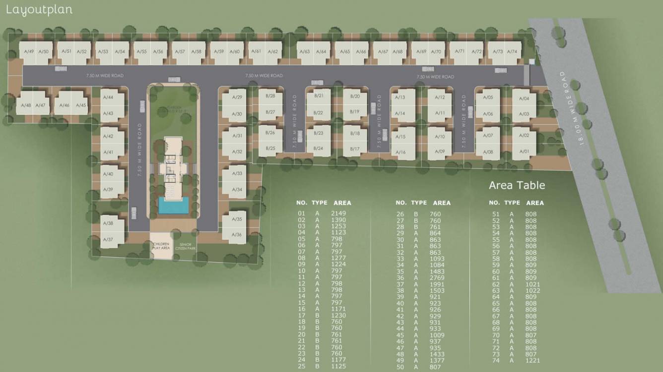 Images for Layout Plan of Sachin Sherwoods Bliss
