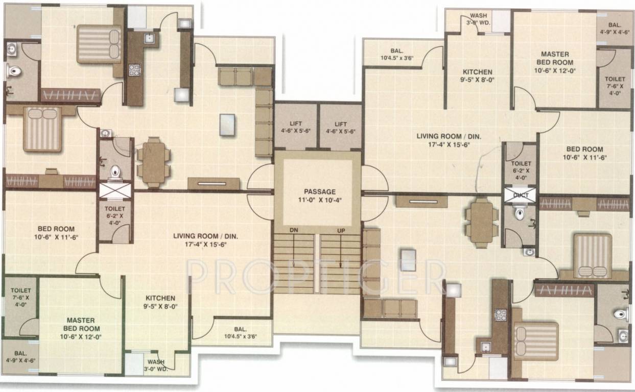 Images for Cluster Plan of Shreeji Maple Leaf Heights