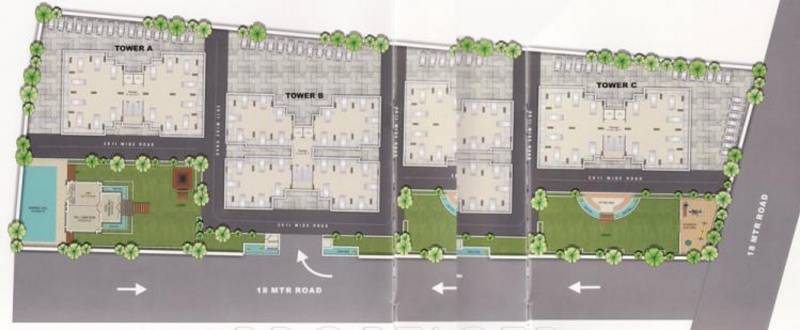 Images for Layout Plan of Shreeji Maple Leaf Heights