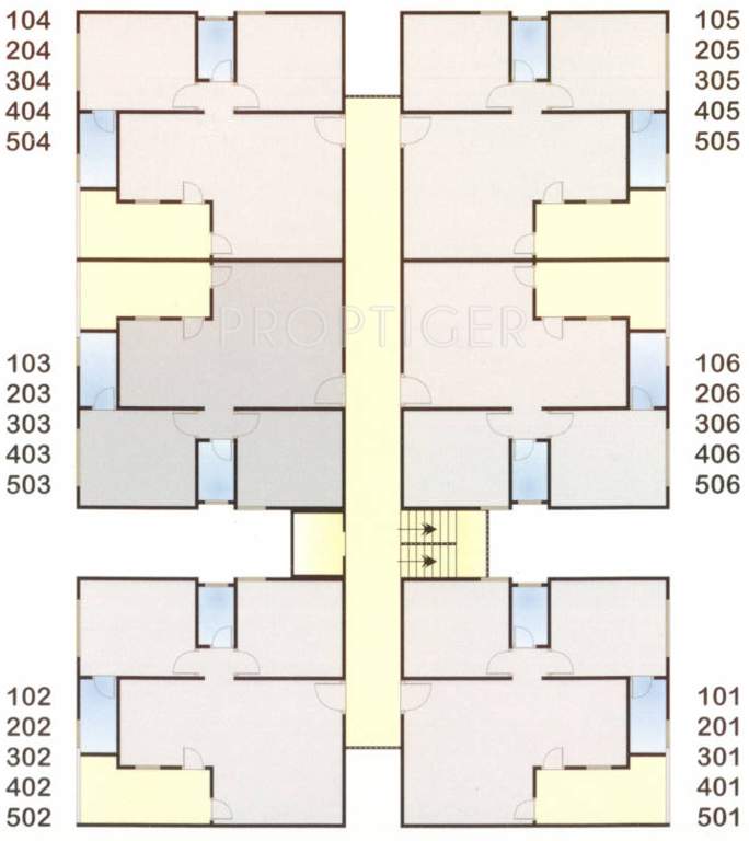  residency Images for Cluster Plan of Shree Hari Residency
