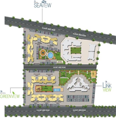  sea-view Images for Master Plan of Sethia Sea View