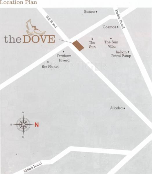 Images for Location Plan of Dove The Dove Villa