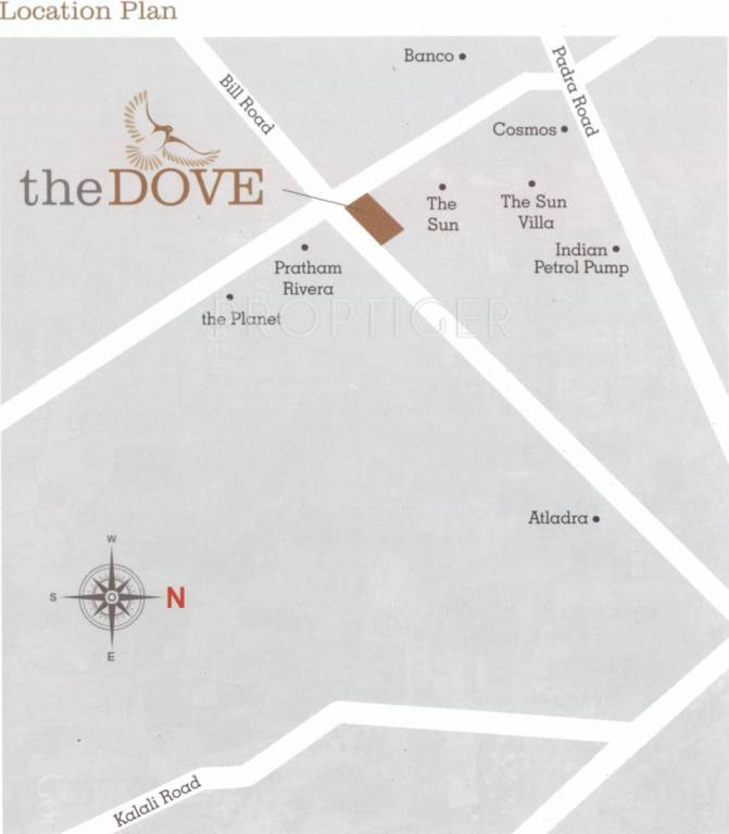 Images for Location Plan of Dove The Dove Villa