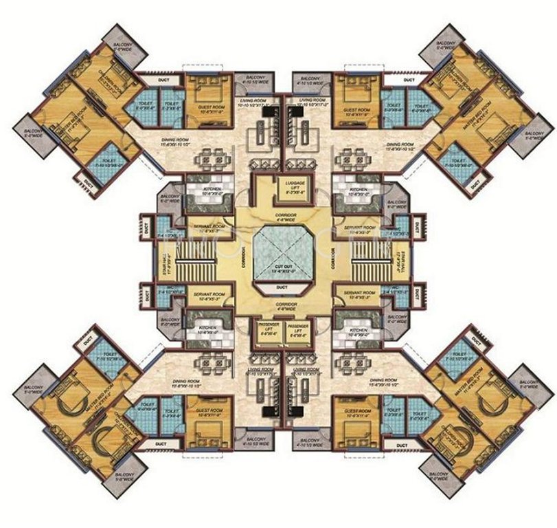 Images for Cluster Plan of Altus Space Builders Pvt Ltd Palencia 91