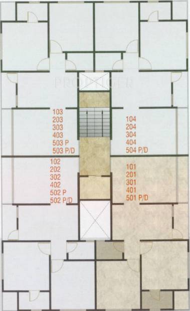 Images for Cluster Plan of Shree Radhe Shyam Enclave