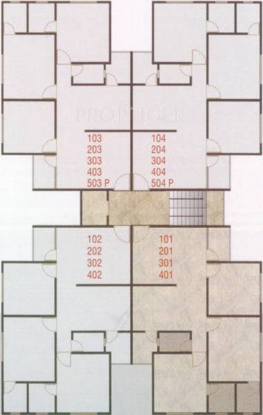 Images for Cluster Plan of Shree Radhe Shyam Enclave