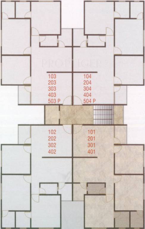 Images for Cluster Plan of Shree Radhe Shyam Enclave