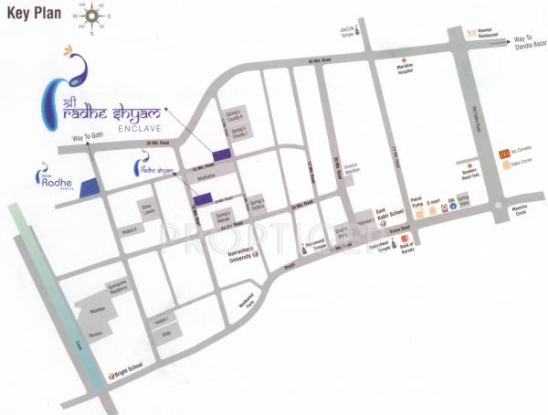 Images for Location Plan of Shree Radhe Developers Shyam Enclave