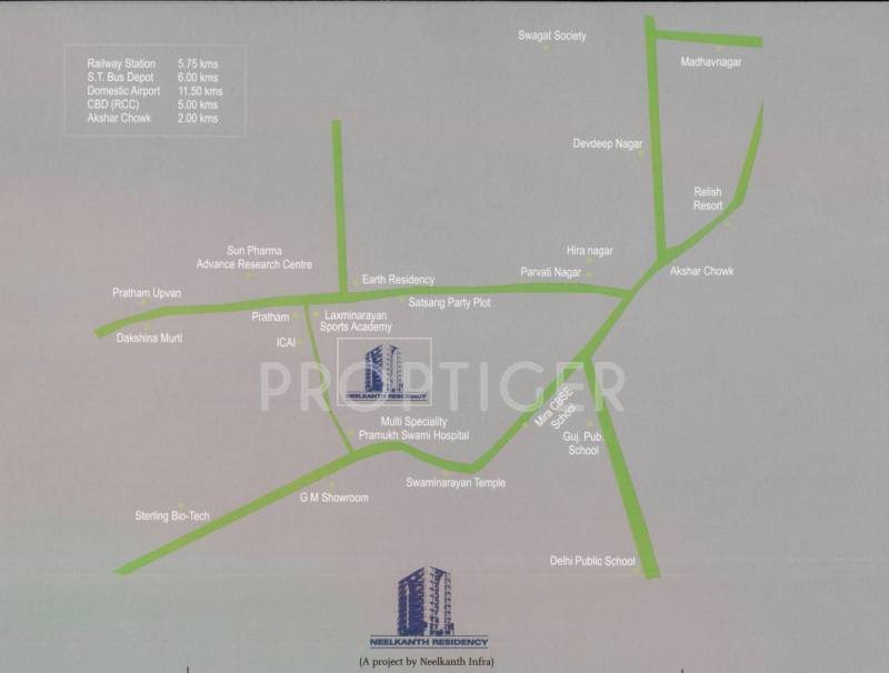 Images for Location Plan of NeelKanth Neelkanth Residency