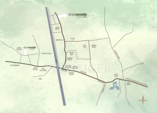 Images for Location Plan of Sachin Sherwoods Lifestyle Villas