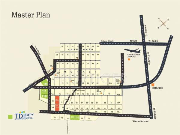 Images for Location Plan of TDI TDI City 2 Plots