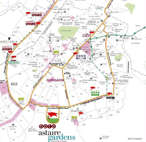  astaire-garden-plots Images for Location Plan of BPTP Astaire Garden Plots