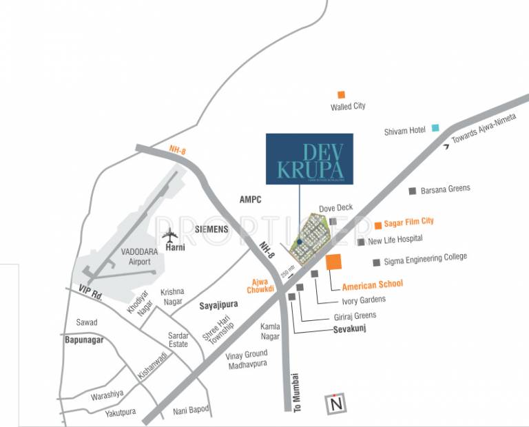 Images for Location Plan of Dev Satya Krupa