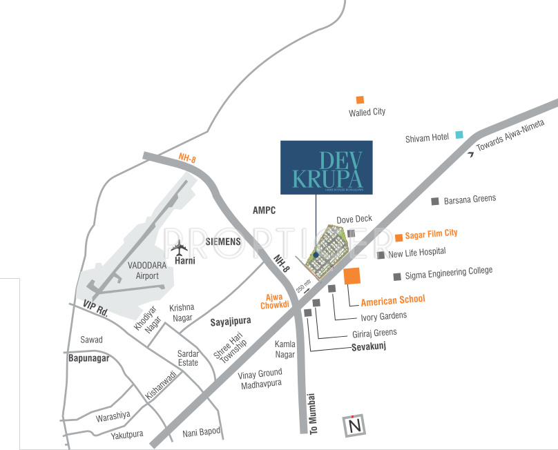Images for Location Plan of Dev Satya Krupa