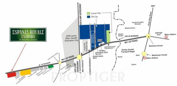 Images for Location Plan of TDI Espania Royale Floors