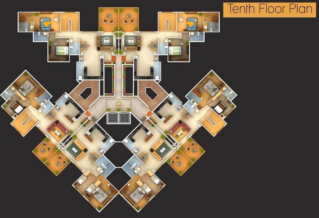 Images for Cluster Plan of Samnani Ishwar Prestige