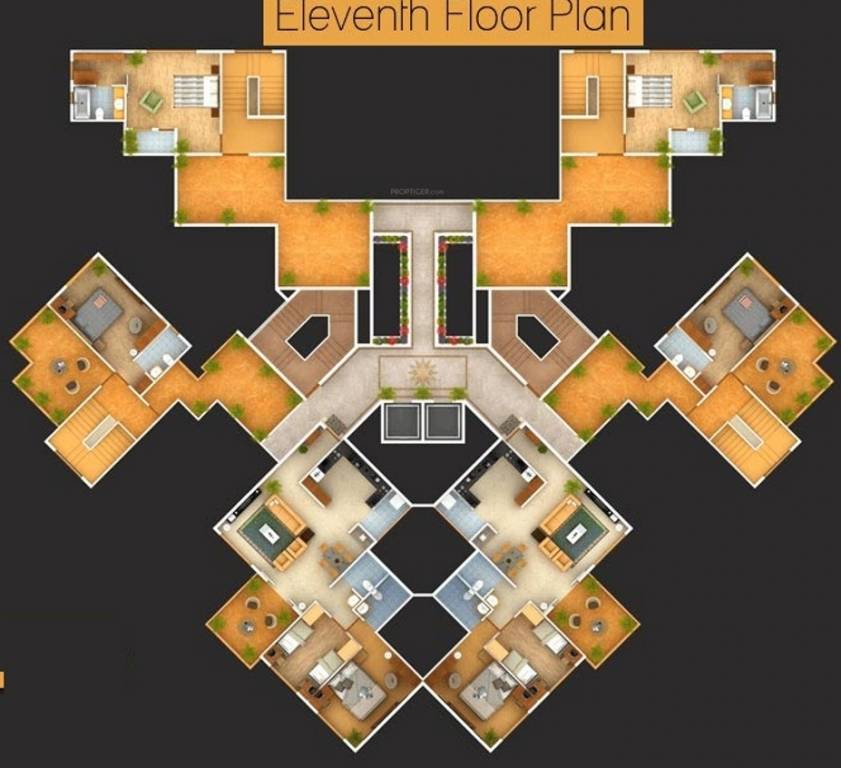 Images for Cluster Plan of Samnani Ishwar Prestige