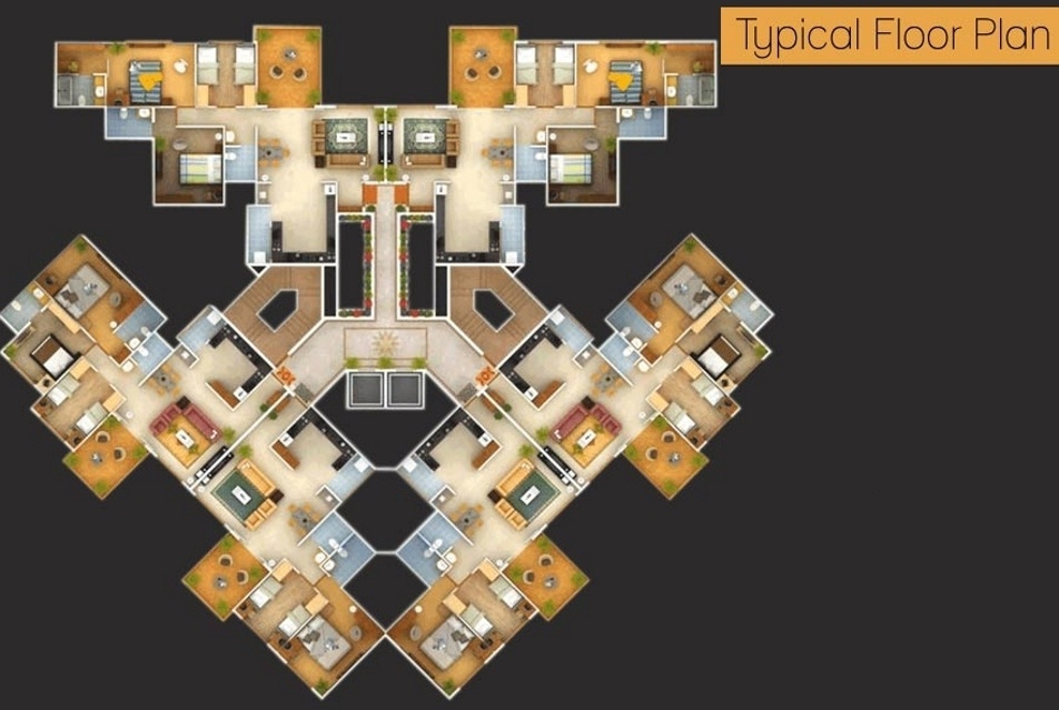 Images for Cluster Plan of Samnani Ishwar Prestige