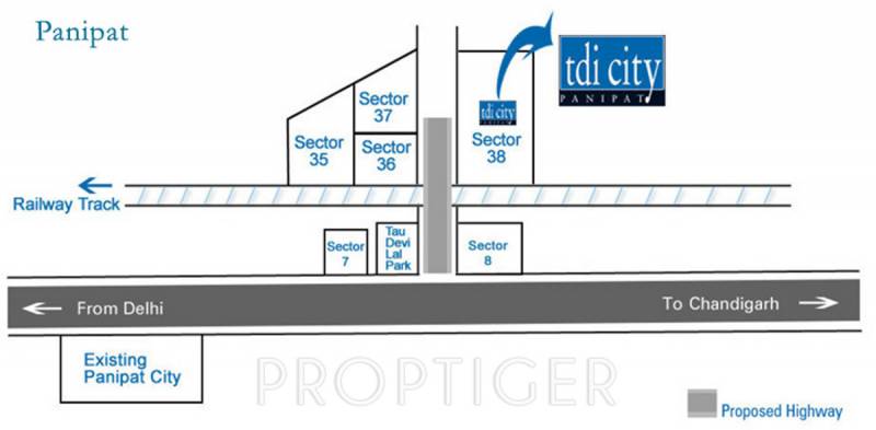 Images for Location Plan of TDI Infrastructure TDI City