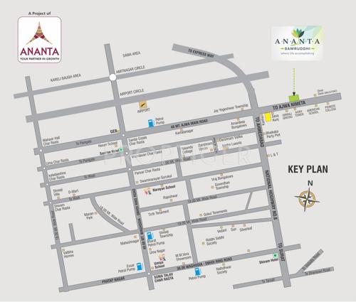  samruddhi Images for Location Plan of Ananta Samruddhi