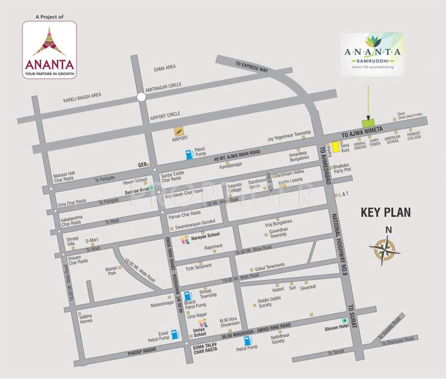 samruddhi Images for Location Plan of Ananta Samruddhi