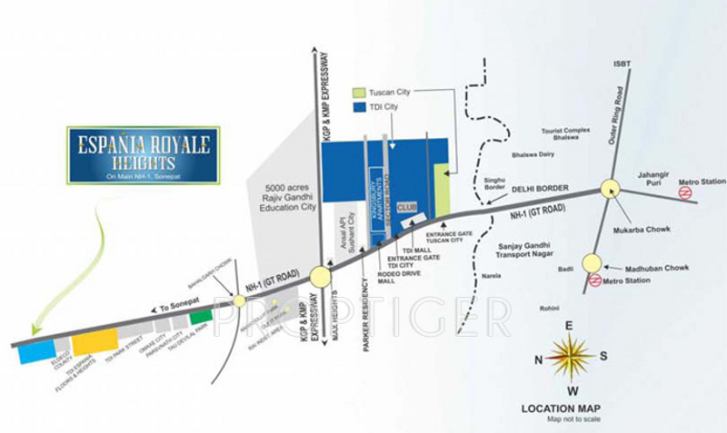 Images for Location Plan of TDI Espania Royale Heights