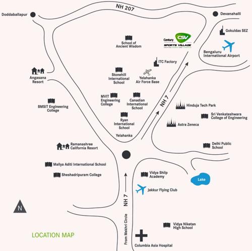  sports-village Images for Location Plan of Century Sports Village