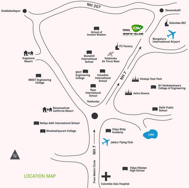  sports village Images for Location Plan of Century Sports Village