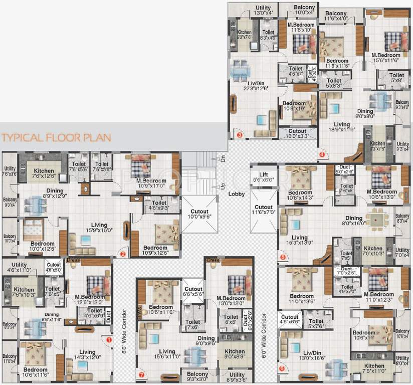 Images for Cluster Plan of Maan Infinity Sai Enclave