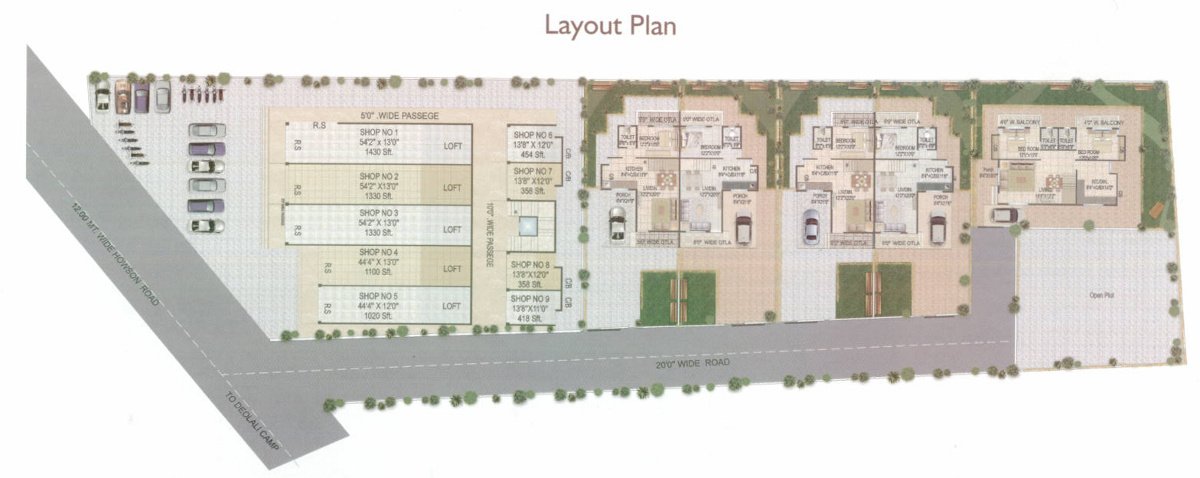  plaza Images for Layout Plan of Renuka Developers Plaza