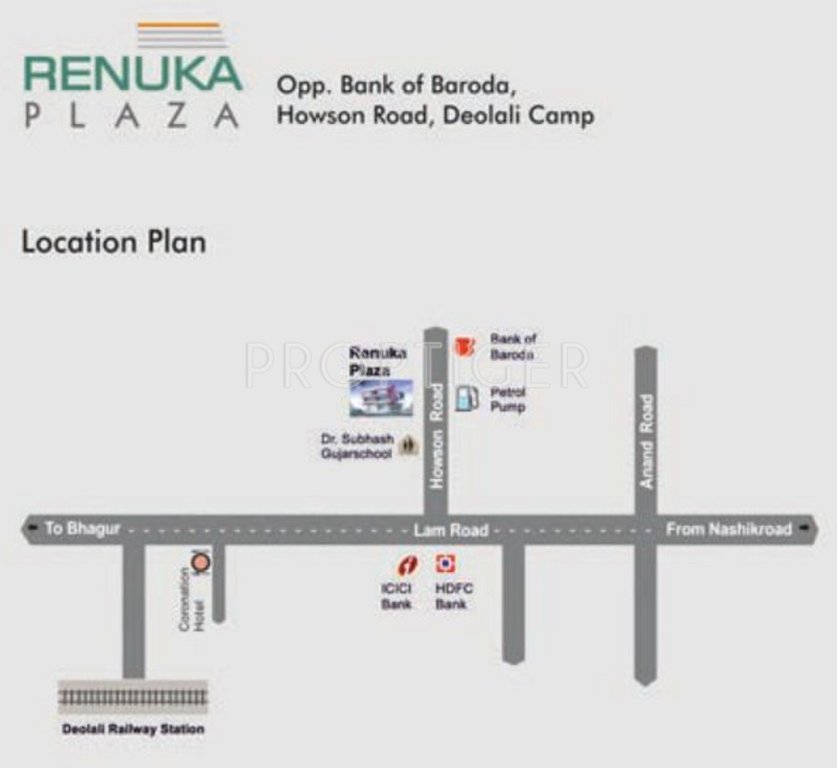  plaza Images for Location Plan of Renuka Developers Plaza