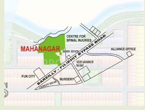 Location Plan alliance-builders-and-contractors-ltd mahanagar-ii Location Plan