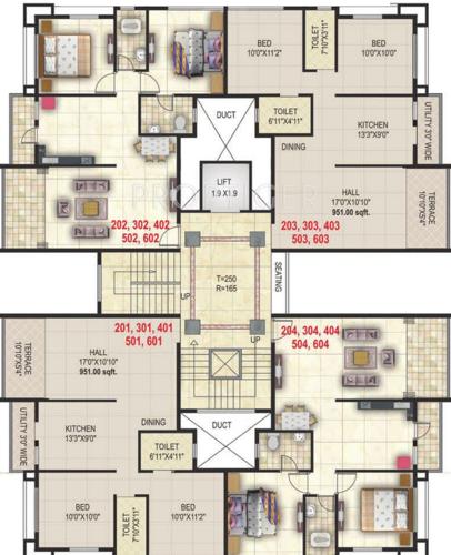  prasanna Images for Cluster Plan of Renuka Prasanna